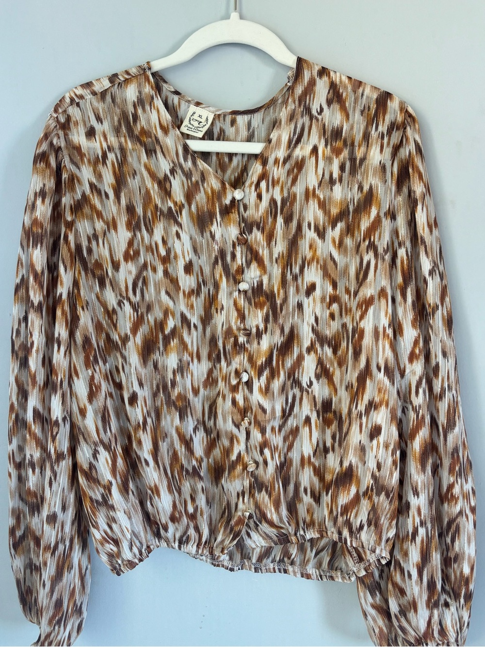 Grace & Emma Sheer Top